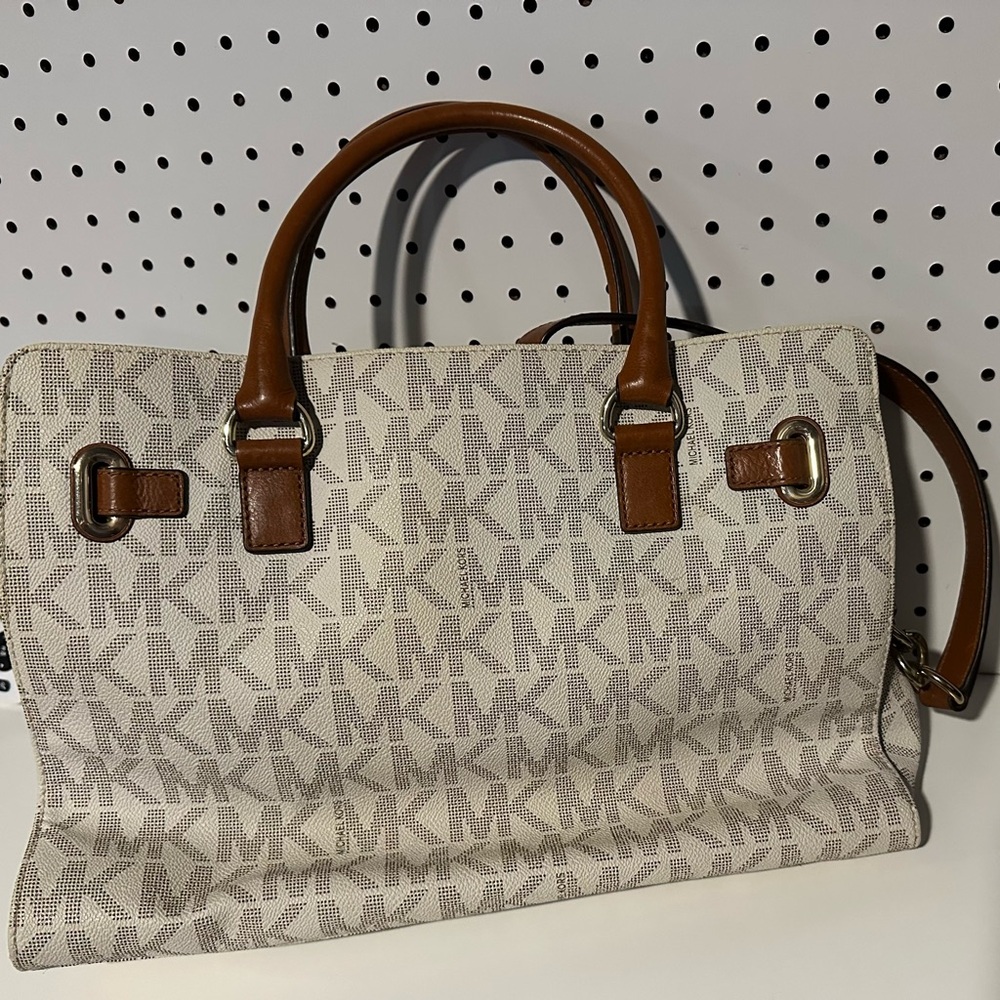 Tan & Brown Michael Kors Bag